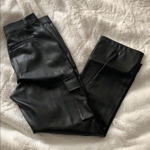 Vegan Leather Pants